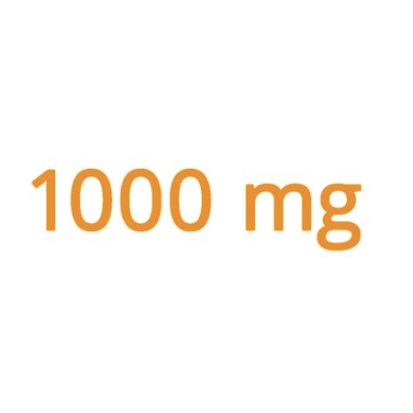 1000 mg of vitamin C