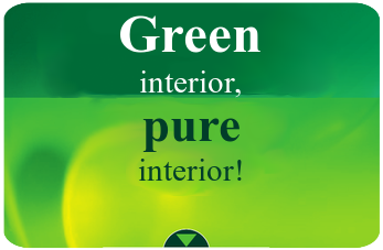 Green interior, pure interior