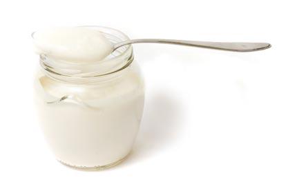 Yogurt in a jar